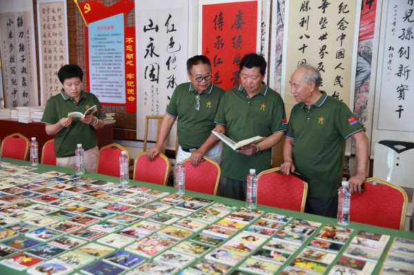 股市配资风云 山东淄博：黄家峪惨案展览馆史料书画展铭记历史